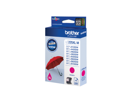 Tusz Brother LC225XLM magenta 1200 str.